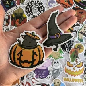 25 Halloween Stickers